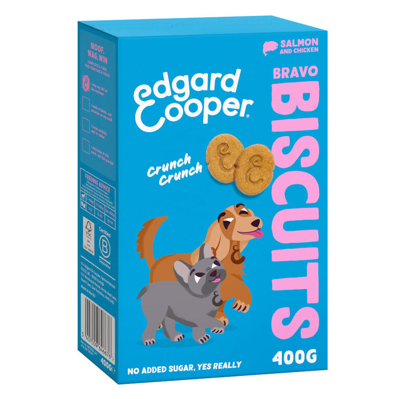 400 g Edgard & Cooper Galletas de Salmón y Pollo para perros,  Imagen numero 7 400 g Edgard & Cooper Galletas de Salmón y Pollo para perros, , large Imagen numero 7